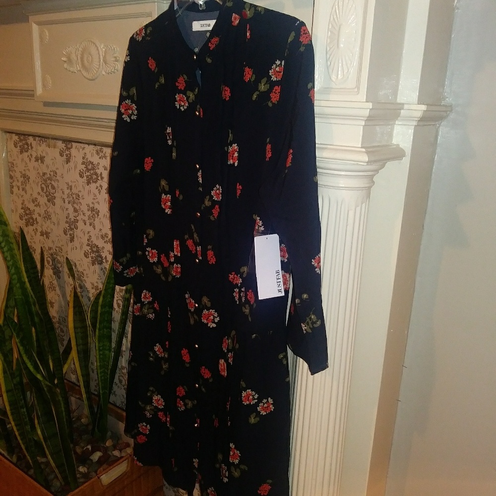 Just Fab floral spring dress